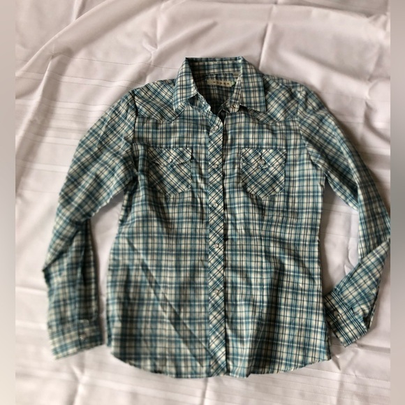 Roper Pearl Snap Plaid Western Shirt - Picture 4 of 13